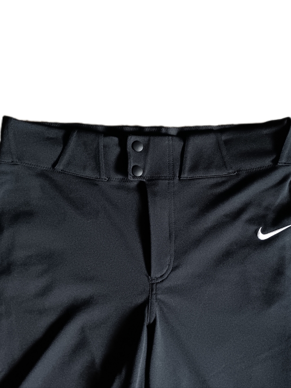 🖤 Nike Vapor Team Engineered Baseball Pants Black Mens Medium Full Length M - Picture 2 of 11
